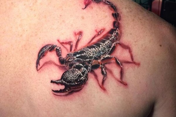 Татуировка на скорпион